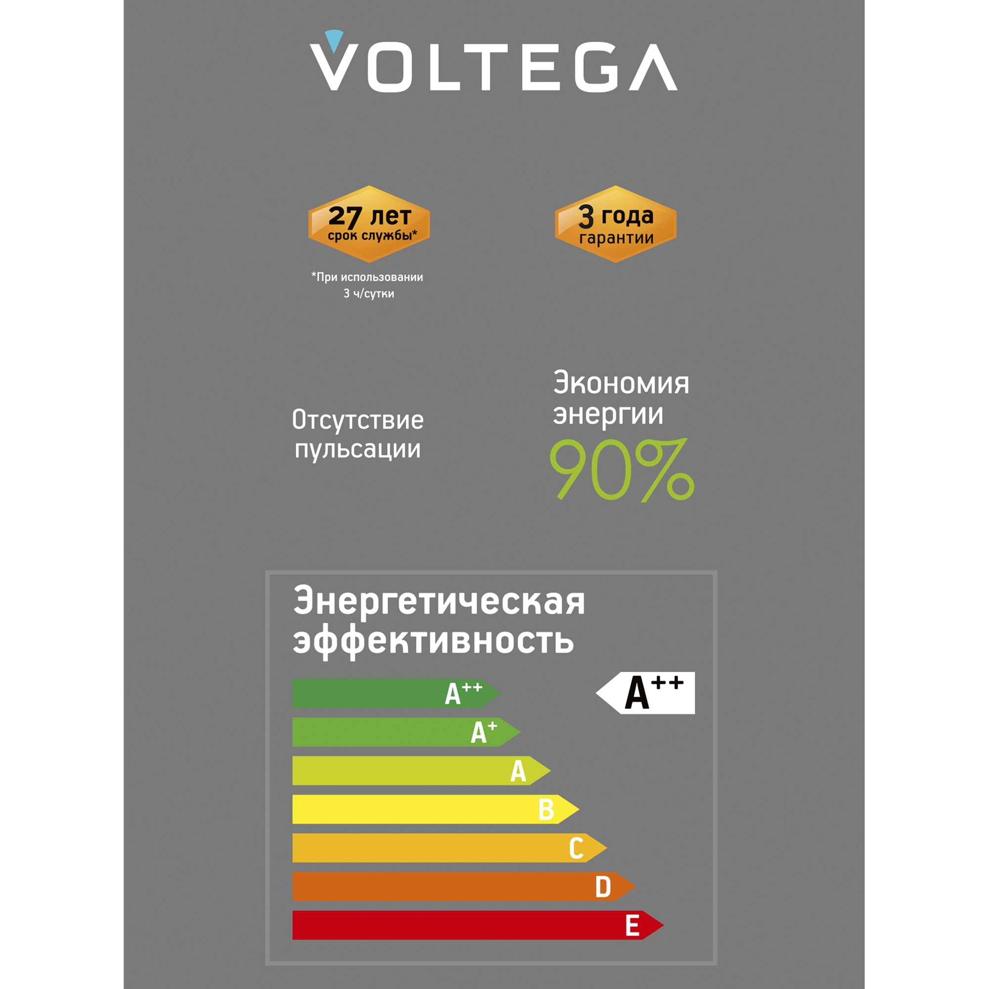 Лампочка декоративная VOLTEGA 8559 - фото 4