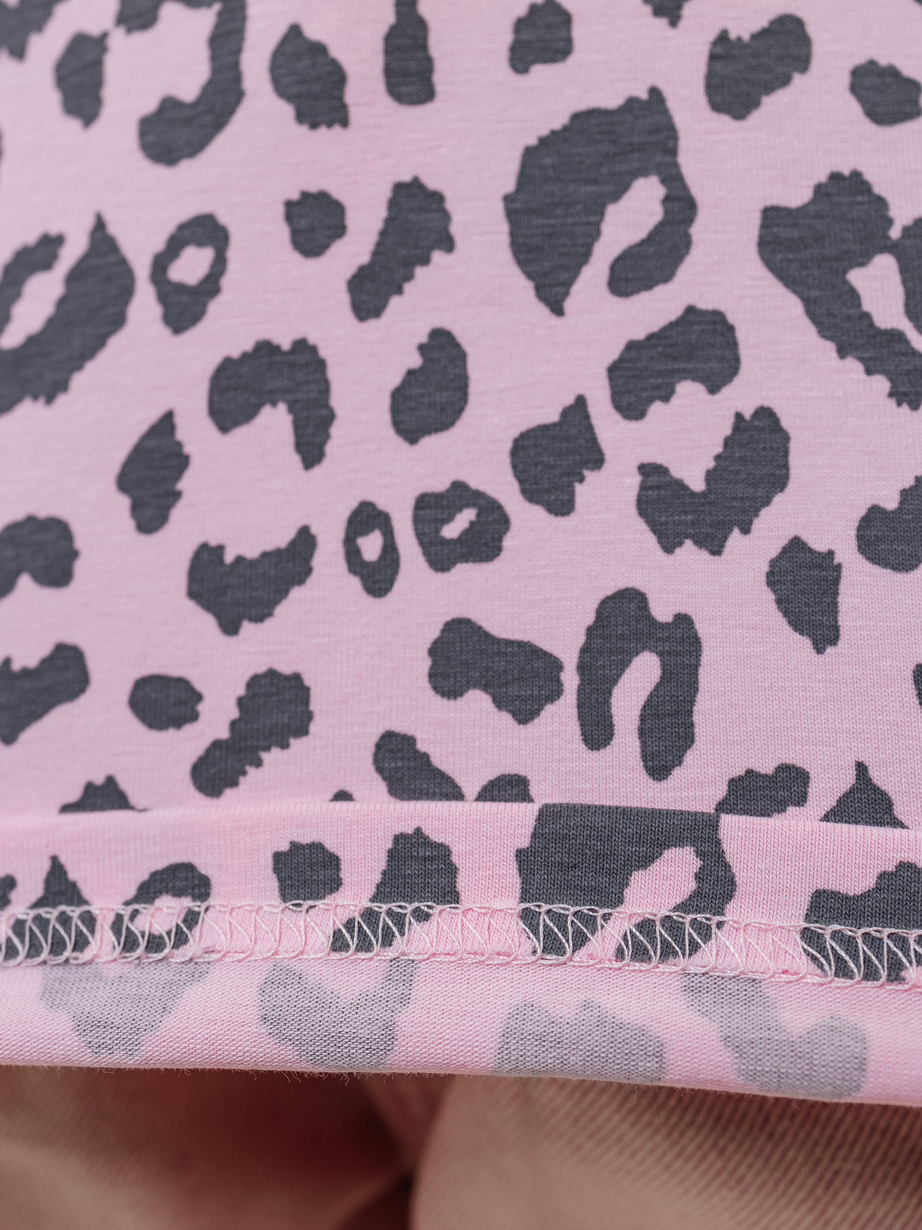 Футболка Селтекс Ю_ФК34 розовый леопард - фото 9