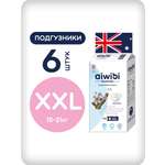 Подгузники AIWIBI Premium XXL 6 шт.