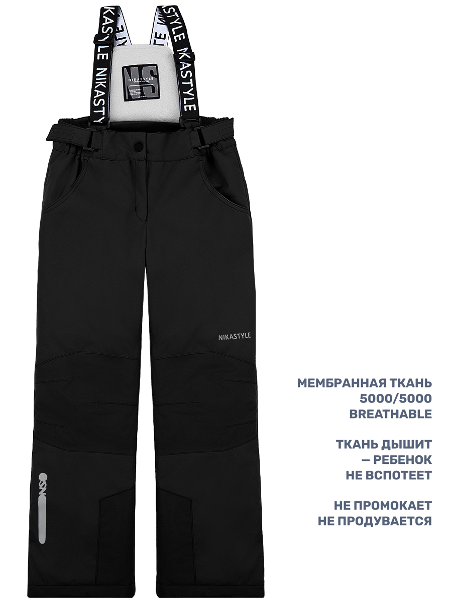 Брюки NIKASTYLE 2з4624 черный - фото 7