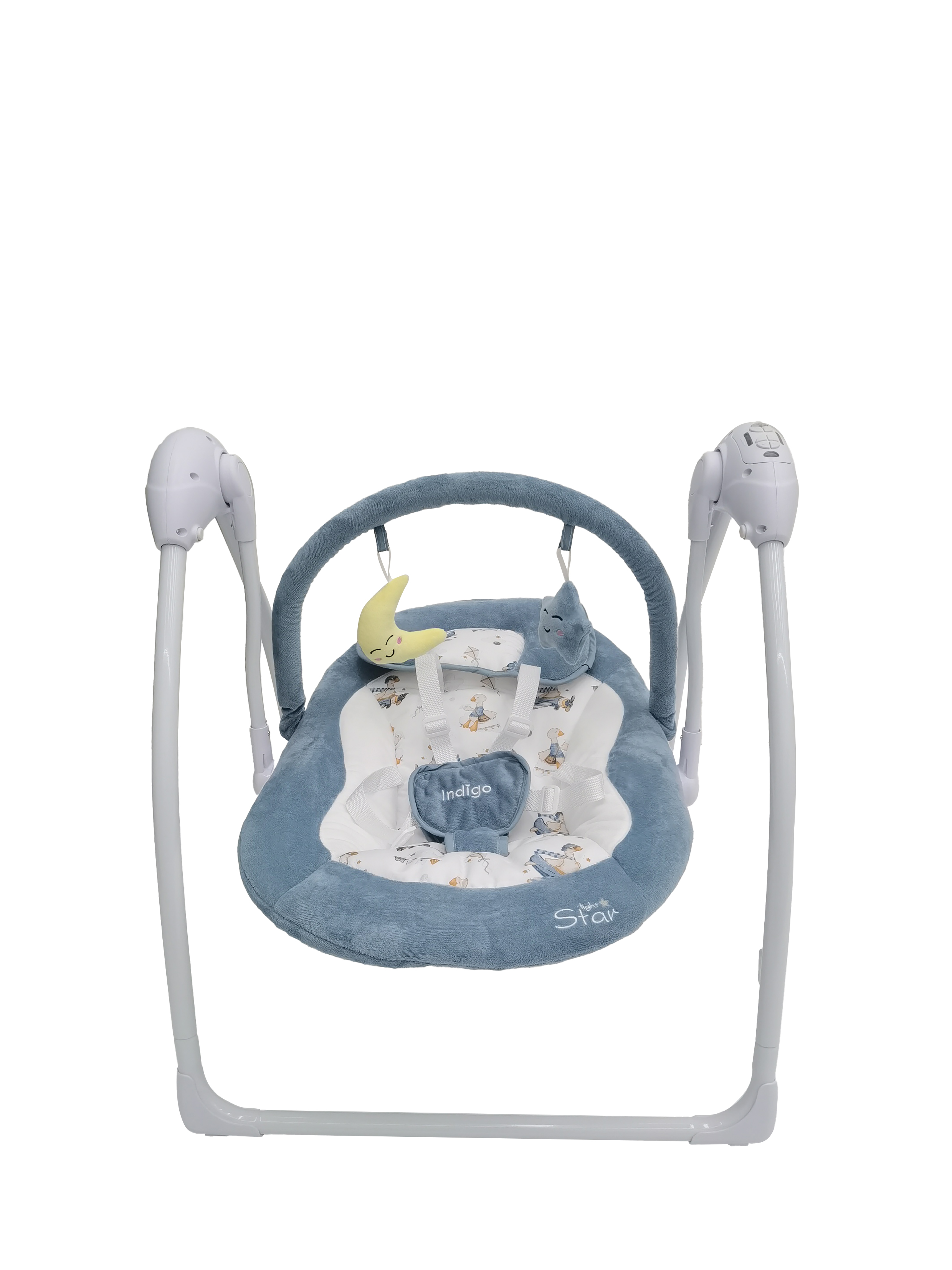 Качели Indigo Star light синий - фото 3