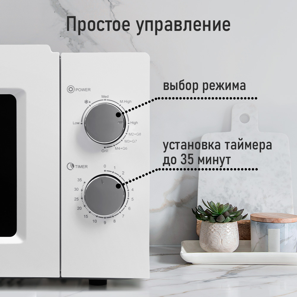 Микроволновая печь STINGRAY ST-MW154B - фото 5