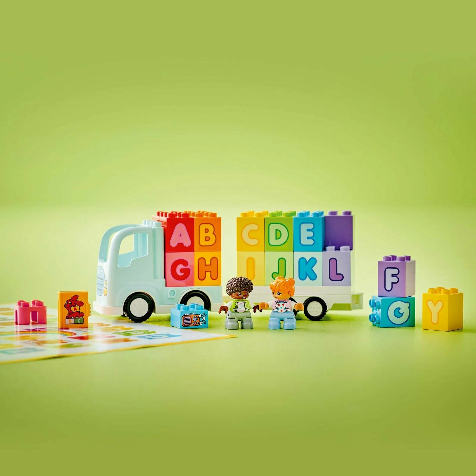 Конструктор LEGO DUPLO Алфавитный грузовик 36 дет. - фото 8