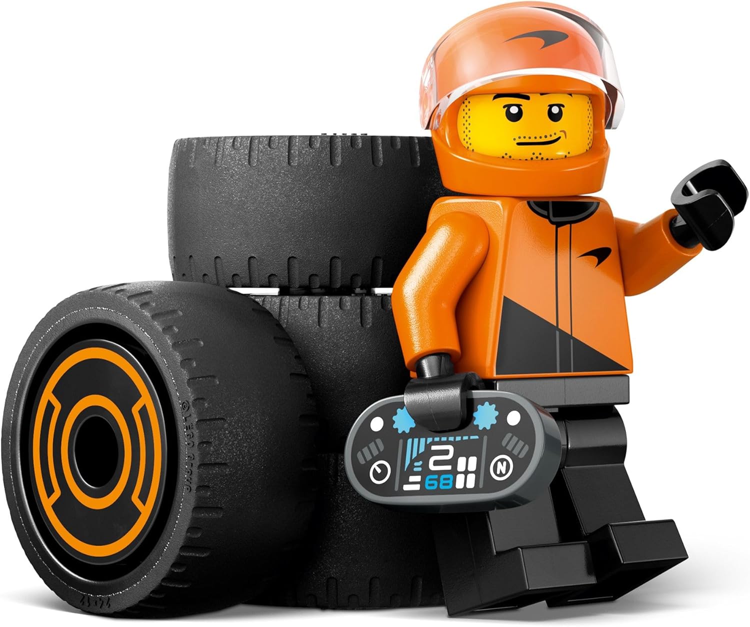 Конструктор LEGO City Формула 1 Горщик на McLaren блочный - фото 4
