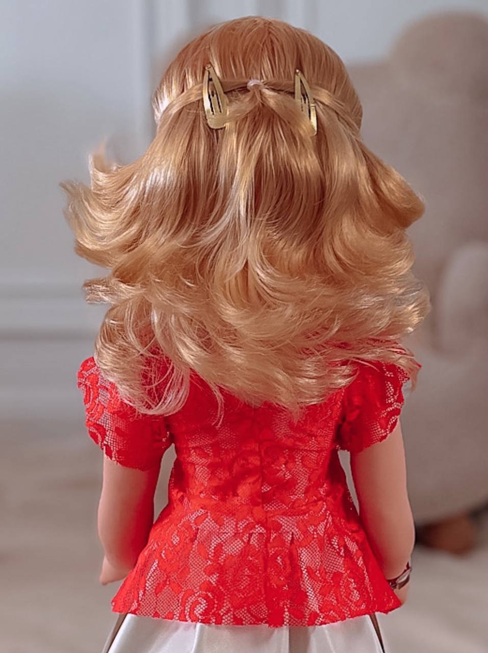 Кукла большая (ростовая) СТРАНА КУКОЛ говорящая Влада высота 60 см 17-C-7 - фото 16