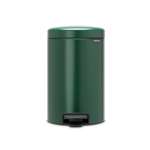 Бак мусорный Brabantia NewIcon с педалью зеленая сосна 12л 304040