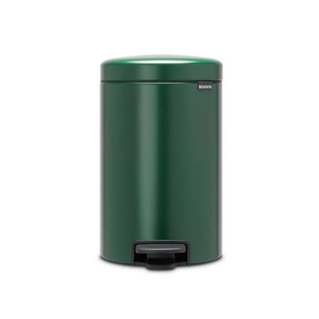Бак мусорный Brabantia NewIcon с педалью зеленая сосна 12л 304040