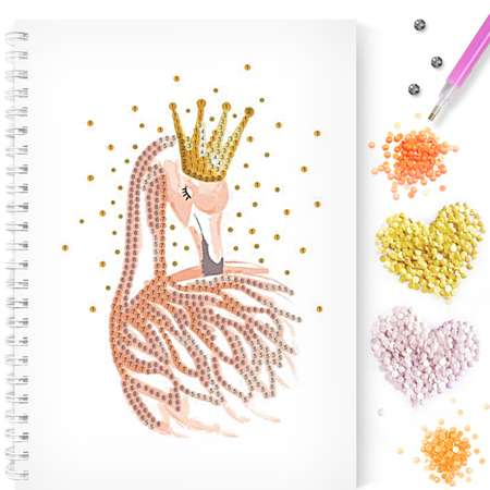 Алмазная мозаика Color Kit Фламинго