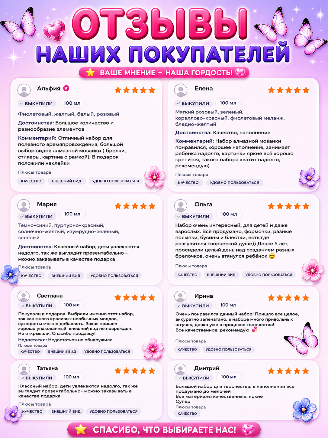 Набор для творчества LampStory эпоксидная смола Серьги и кулоны - фото 13