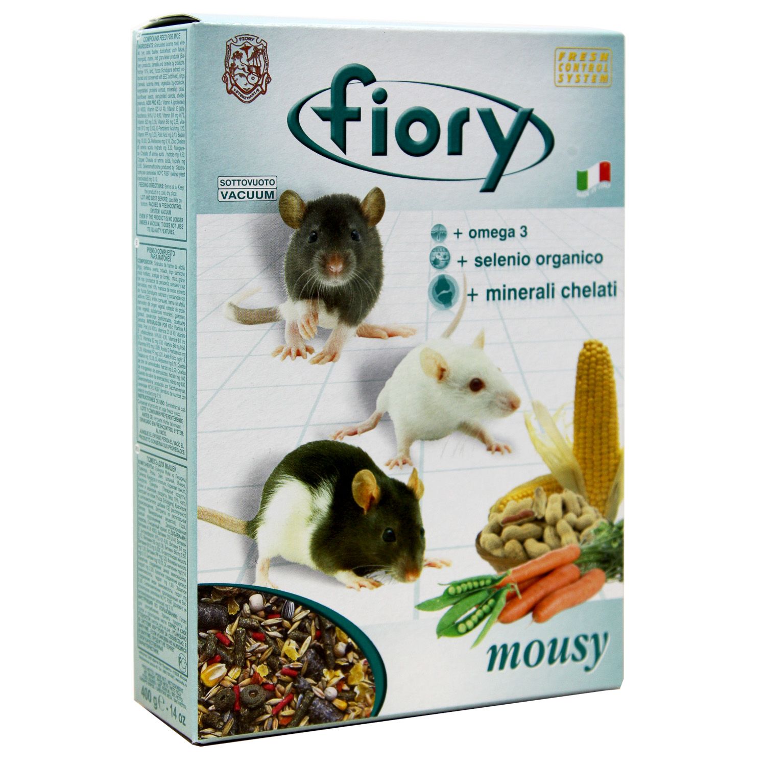 Корм для мышей Fiory Mousy 400г - фото 1