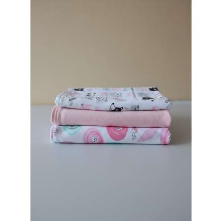 Пелёнка Bunnyphant трикотаж 90х80 см 3 шт.