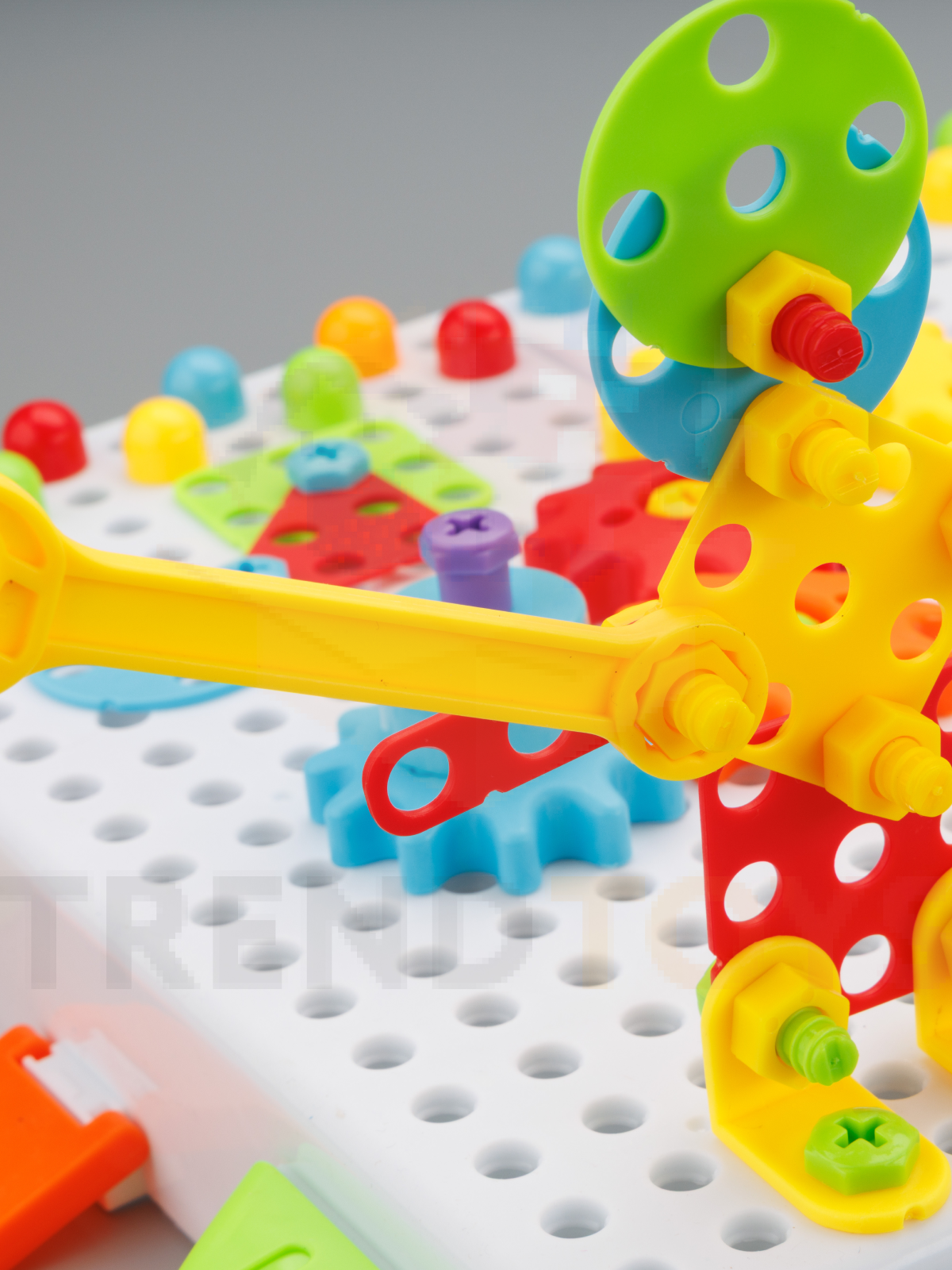 Конструктор TrendToys с шуруповертом, крупный, динамический 181 дет. - фото 13