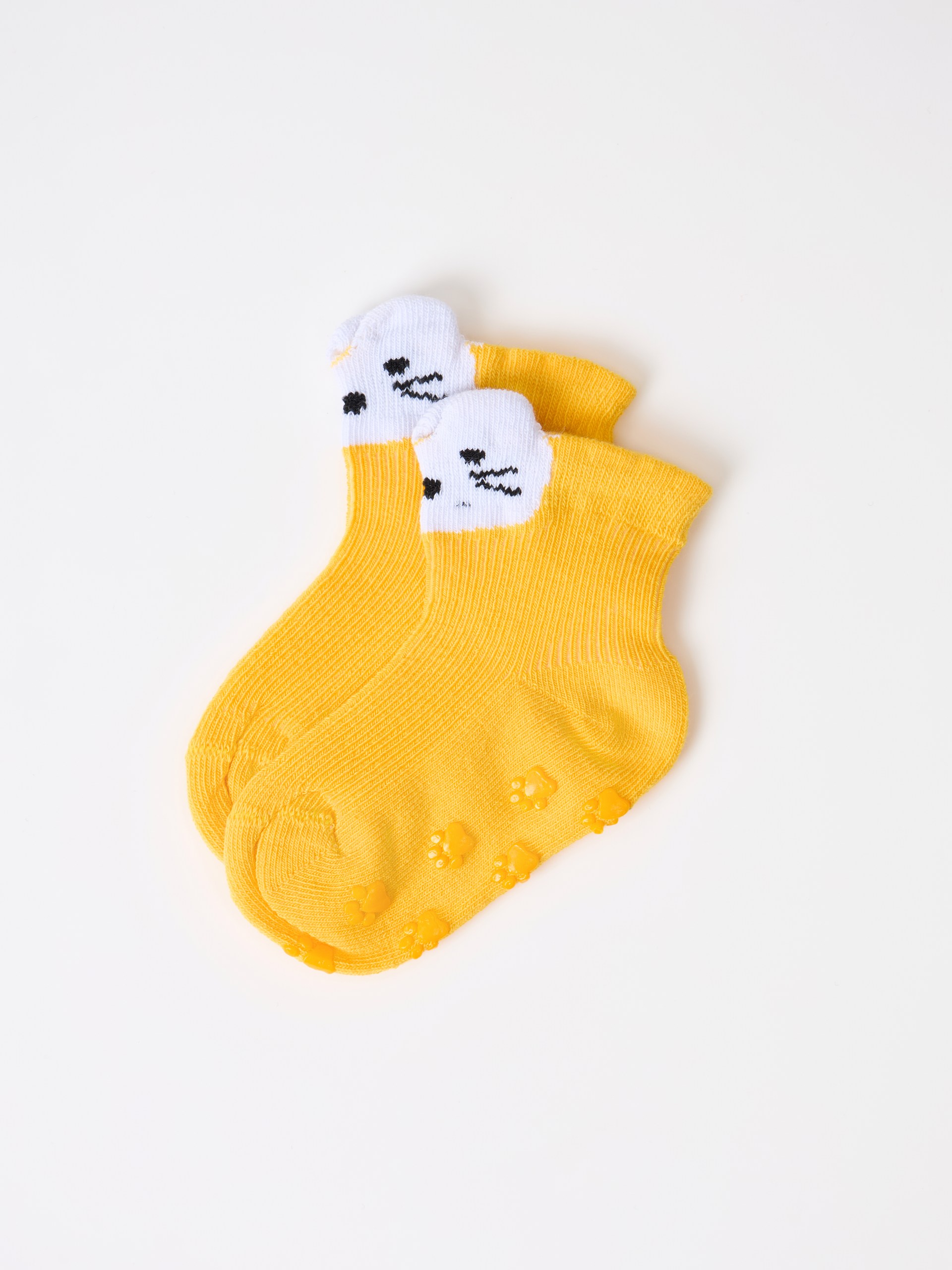 Носки 4 пары ALEX YVN B-2035-4-жел.син.беж.кор. - фото 9