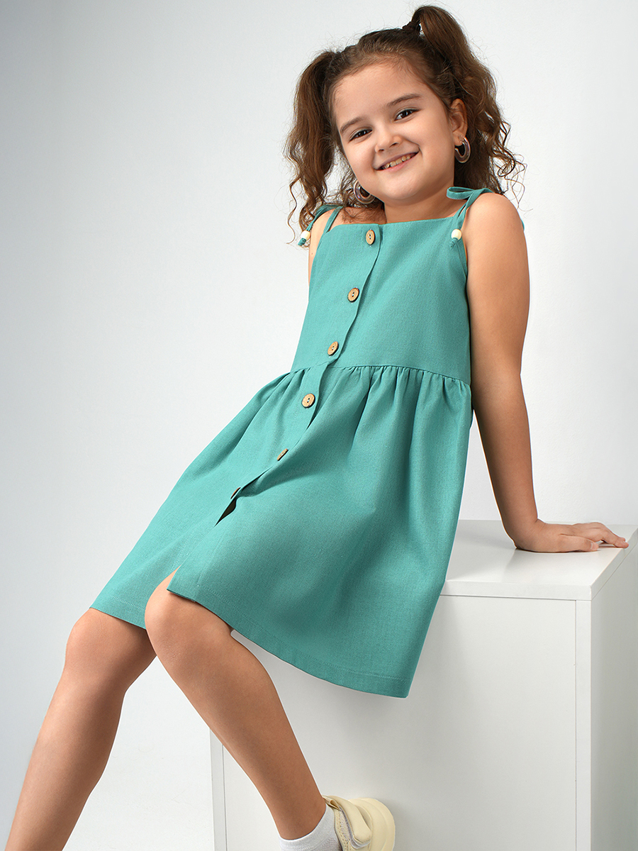 Сарафан HappyFox HFI3291бирюзовый - фото 7