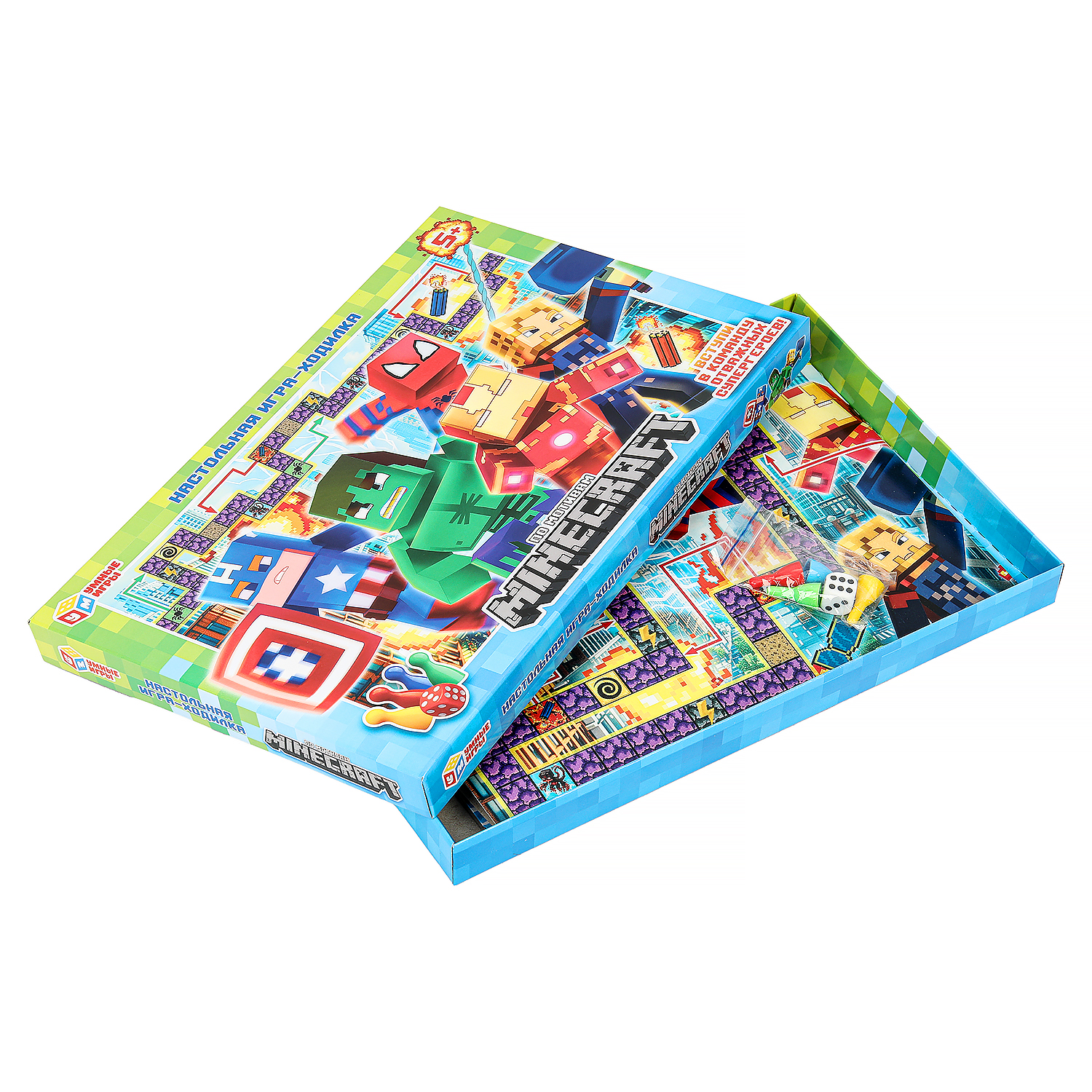 Настольная игра Умные игры По мотивам Майнкрафт - фото 2