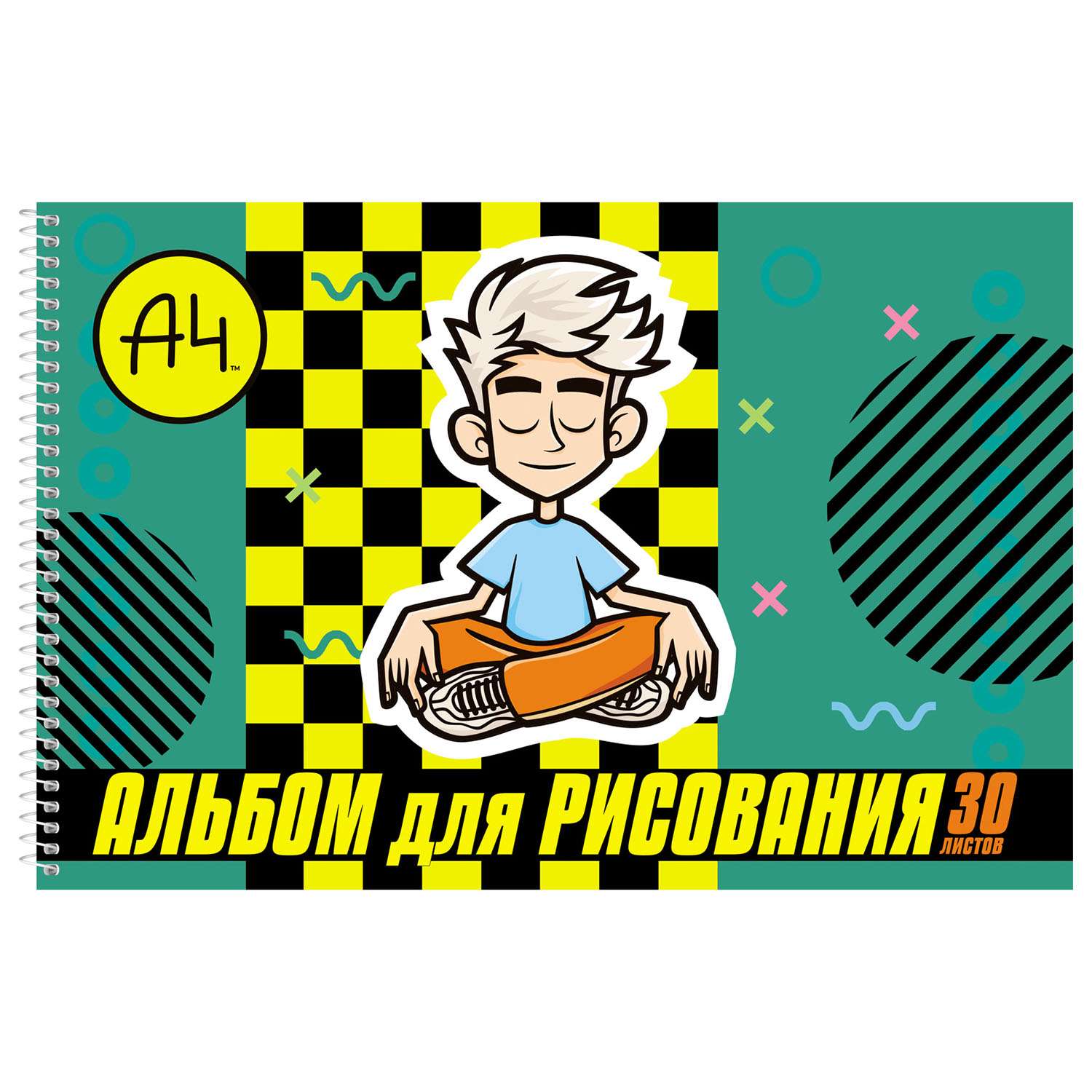 Альбом Hatber А4 30 лист. в ассортименте - фото 6