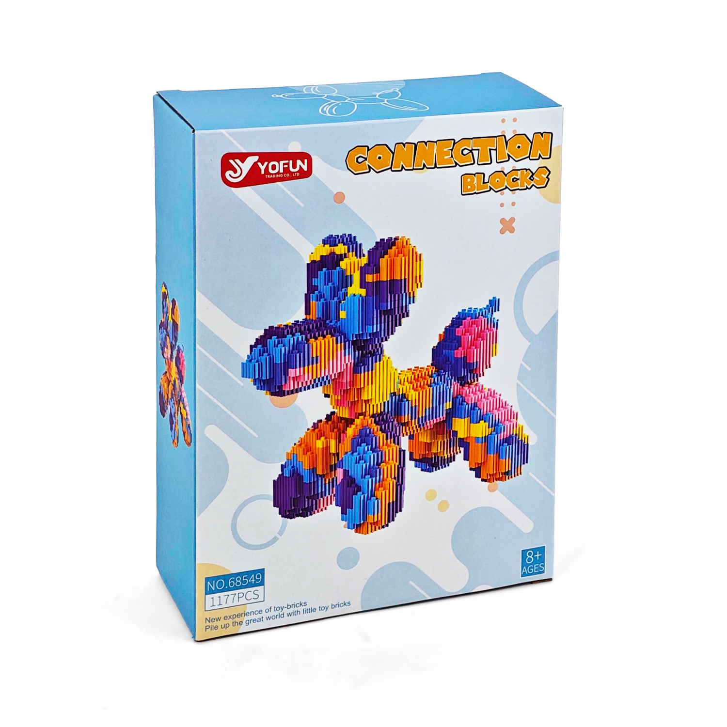 Конструктор Радужная собачка 1177 дет. - фото 3