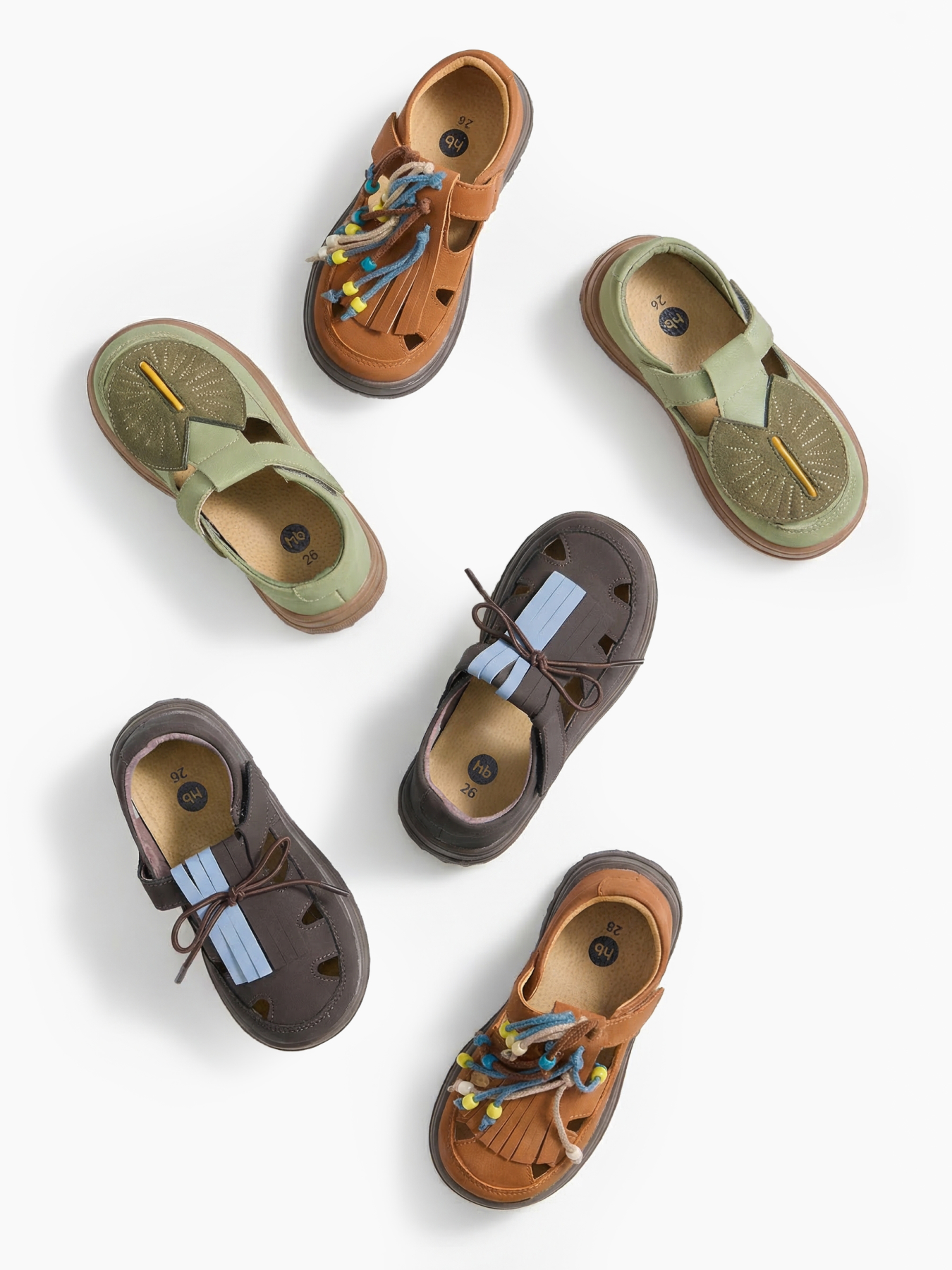 Сандалии Happy Baby 86683_green - фото 8