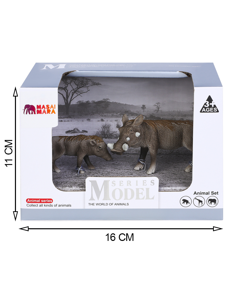Игровой набор Masai Mara Семья бородавочников - фото 6