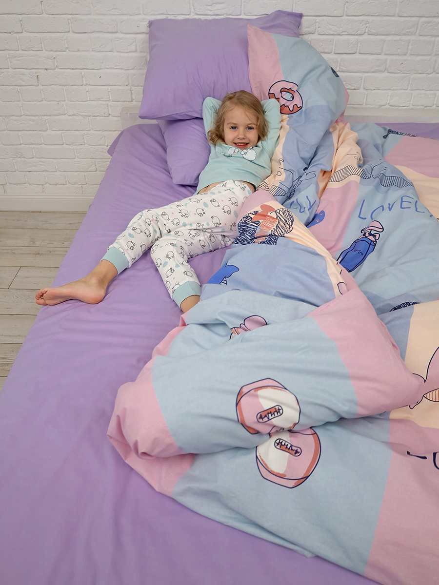 Комплект постельного белья BRAVO kids dreams Киты полутораспальный 3 предм. - фото 10