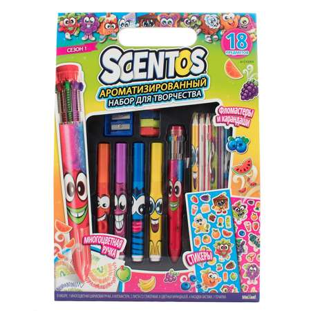 Ручка гелевая Scentos 18 шт.