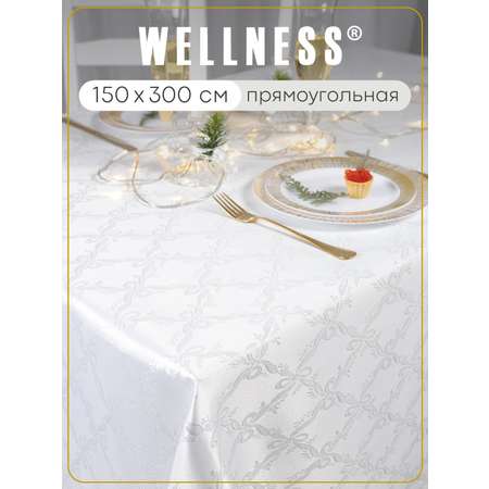 Скатерть тканевая 150x300 см Wellness WF305-Бэль*01