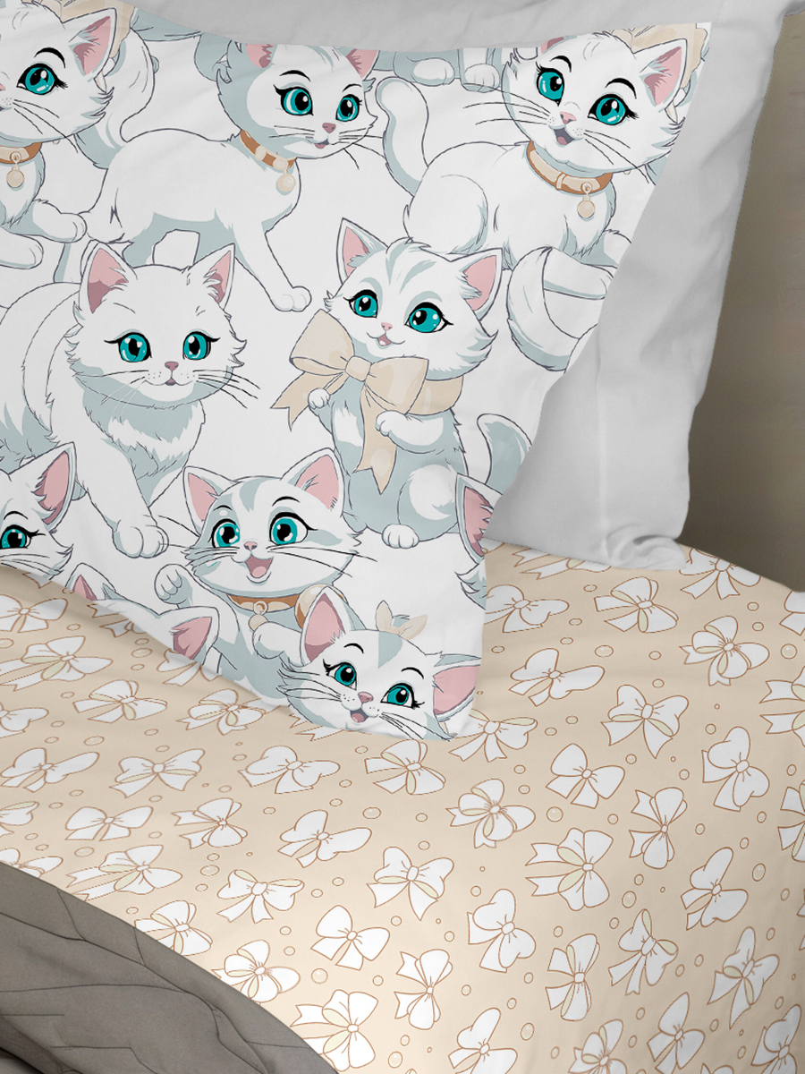 Комплект постельного белья BRAVO kids dreams Муррмяу полутораспальный 3 предм. - фото 10