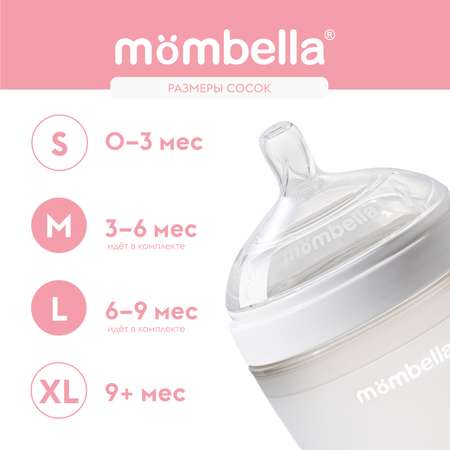 Набор для кормления Mombella Anti-Colic 210 мл