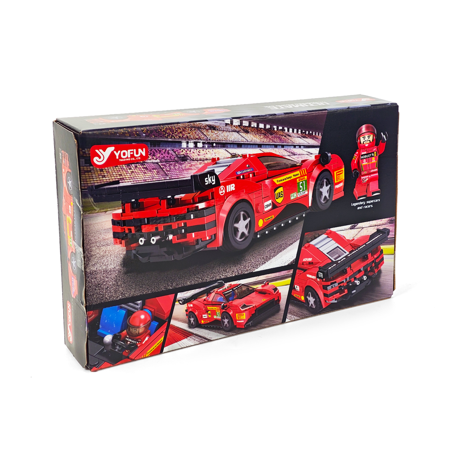 Конструктор Гоночная машина 337 дет. - фото 4