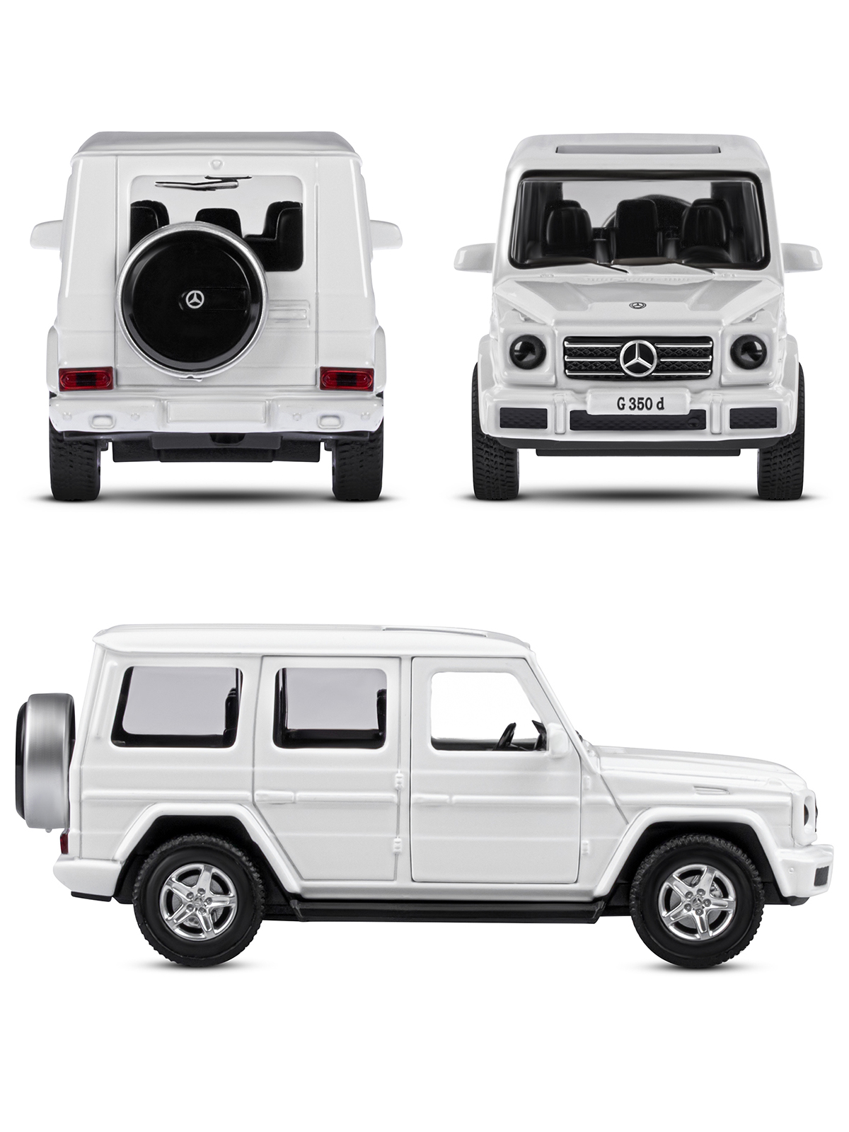 Внедорожник АВТОпанорама Mercedes Benz G350d 1:42 JB1200182 - фото 5