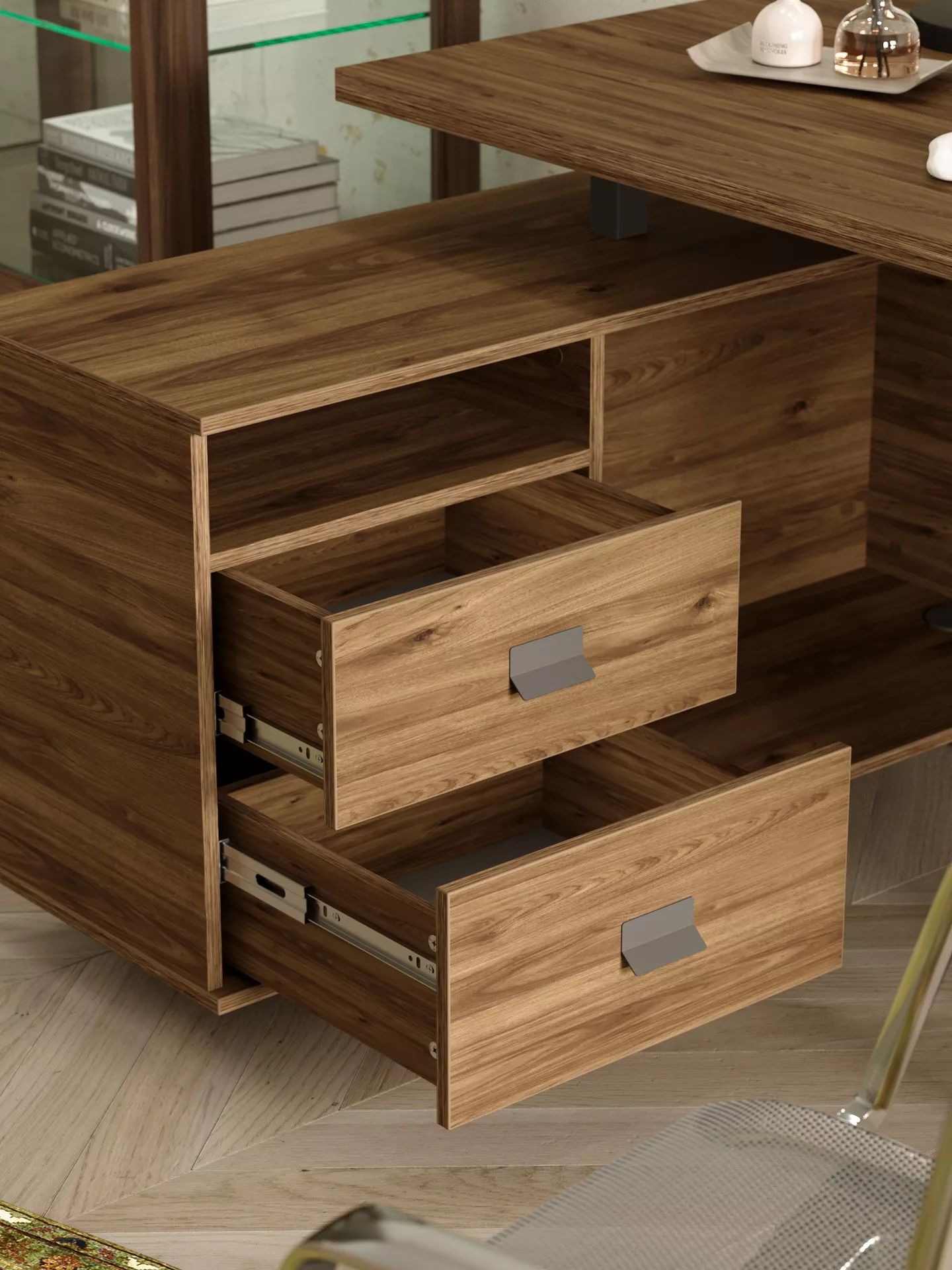 Письменный стол КАЛИФОРНИЯ МЕБЕЛЬ Хардвиг 1200 - фото 7