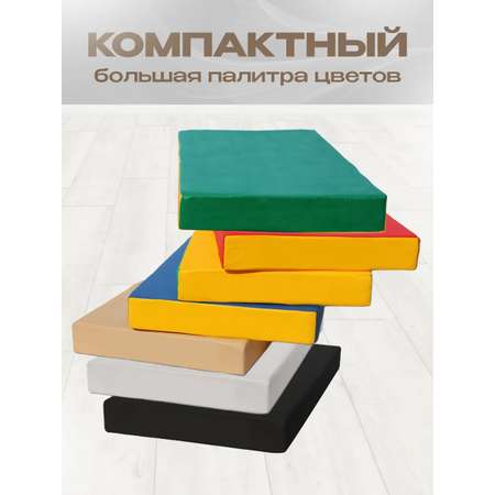 Мат гимнастический KMS sport Мат № 1 (100 х 50 х 10) светло-серый