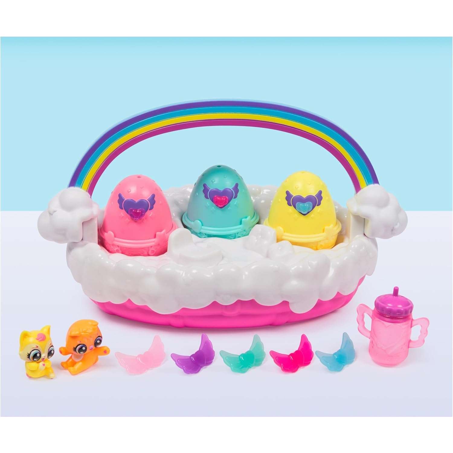 Игровой набор Hatchimals Неоновая Радужная Корзина - фото 4