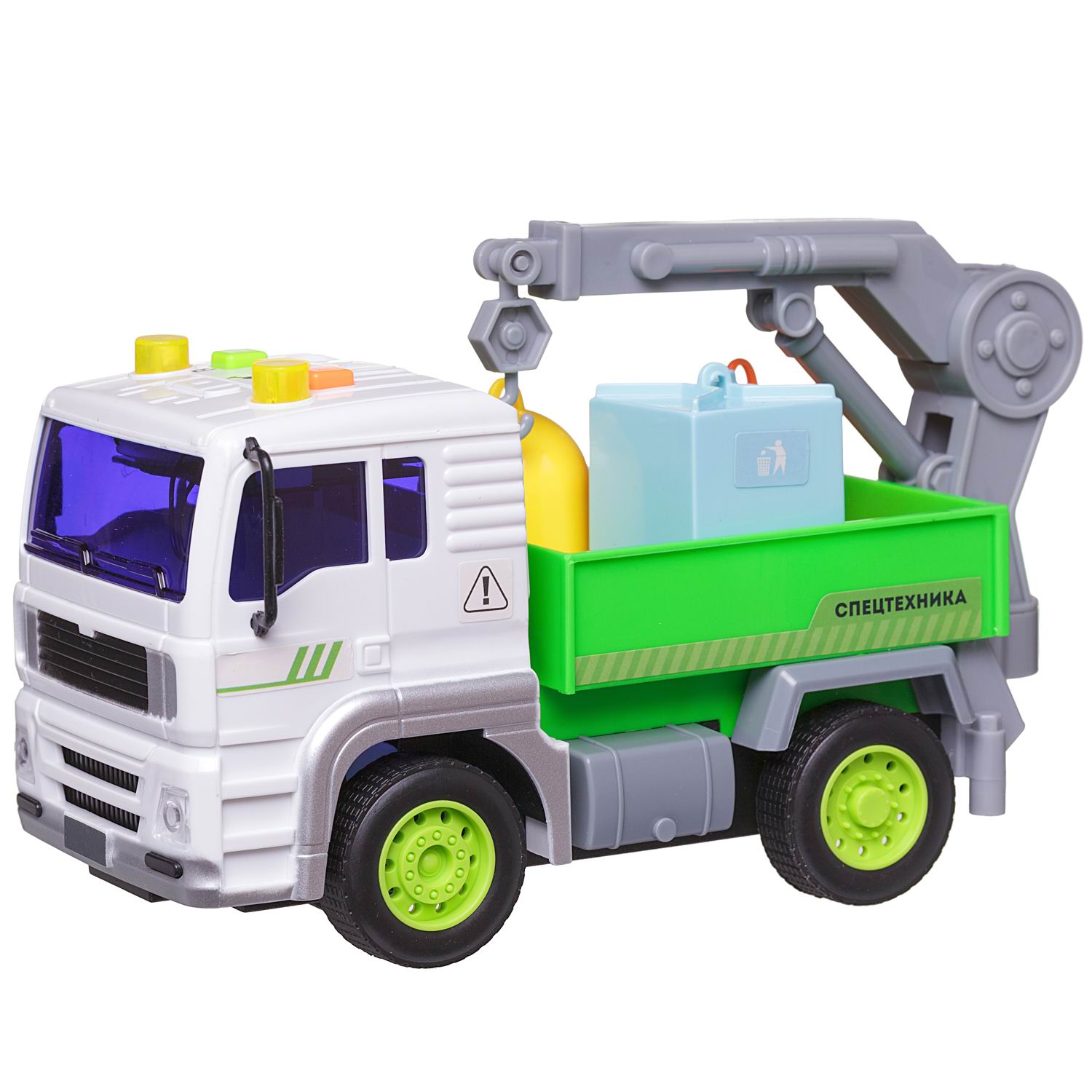 Мусоровоз Abtoys 1:20 C-00511 - фото 4