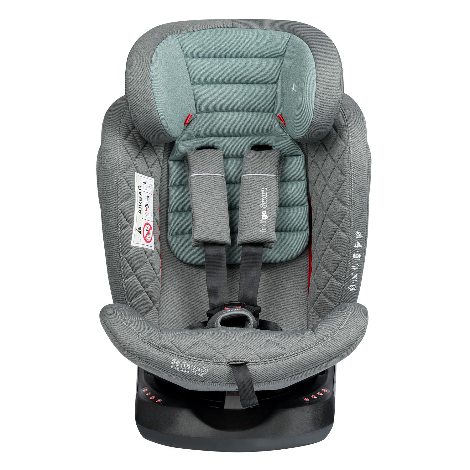 Автокресло Indigo SMART Isofix 0+/1/2/3 (0-36 кг) - фото 7