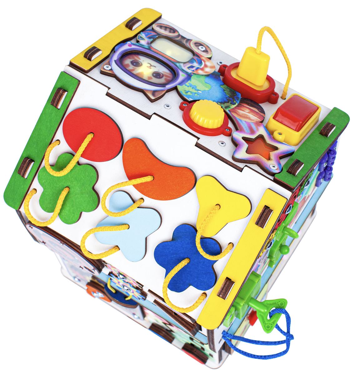 Игрушка Jolly Kids бизиборд Миникубодом - фото 10
