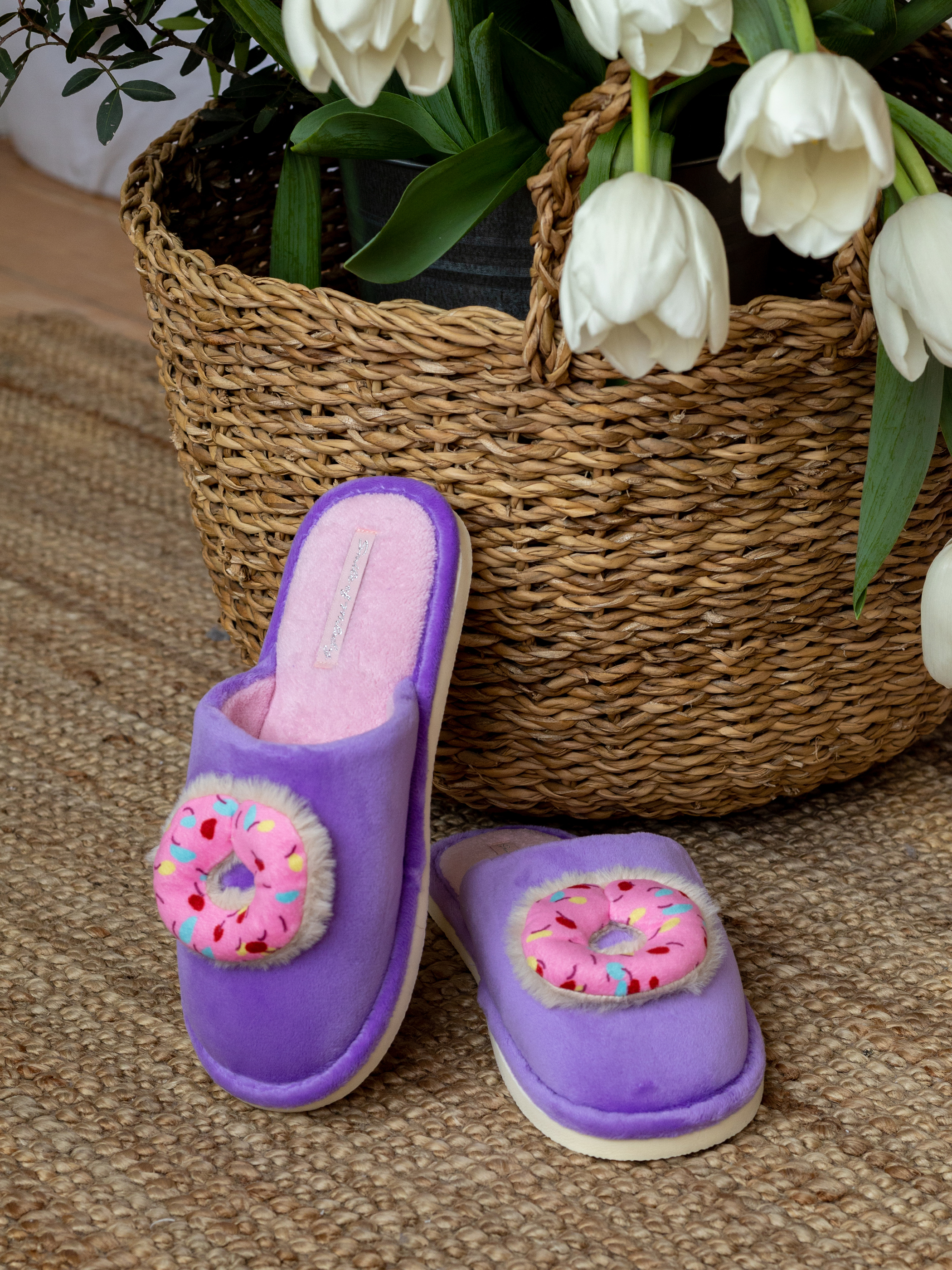 Тапочки SMILE of MILADY A-78-245-06 зак. - фото 1