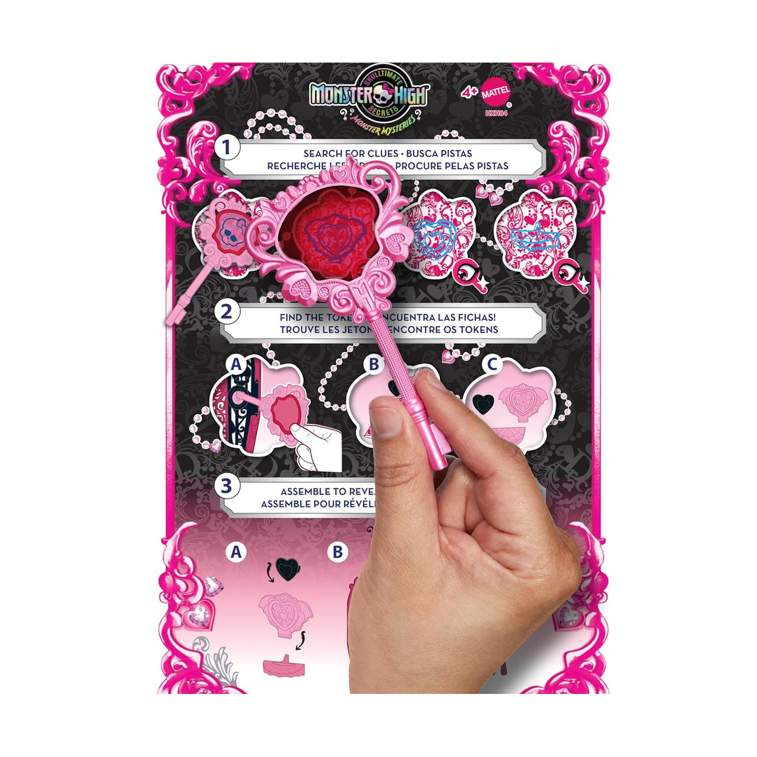 Кукла модельная Monster High Дракулаура HXH84 - фото 4