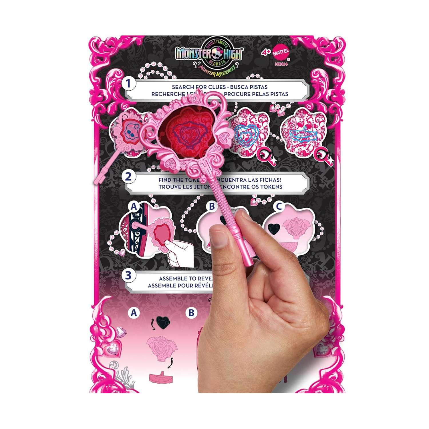 Кукла модельная Monster High Дракулаура HXH84 - фото 4