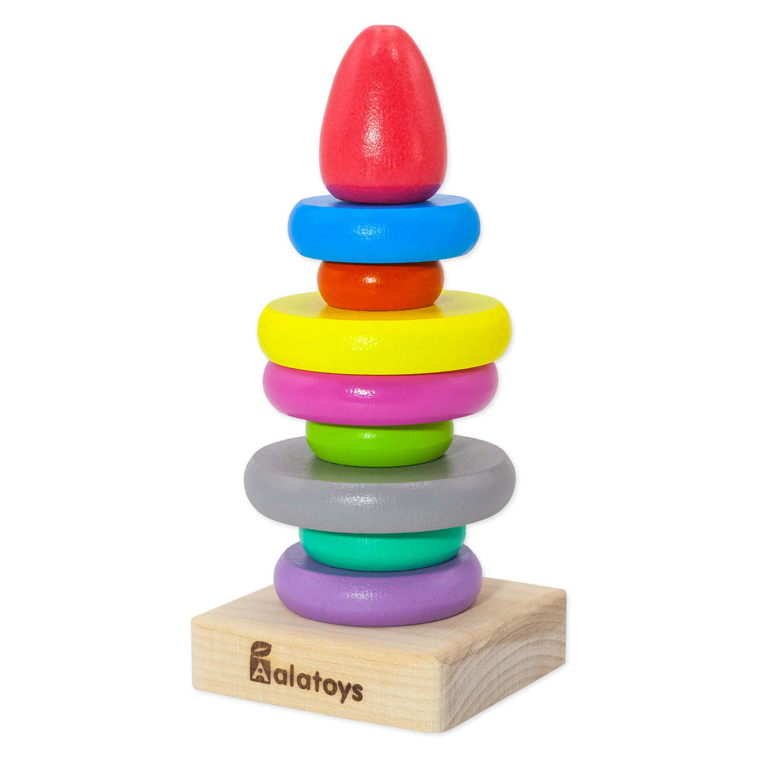 Игрушка Alatoys пирамидка - фото 15