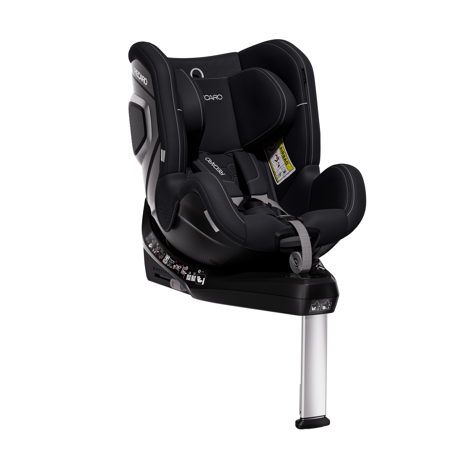Автокресло Recaro Toron 1 Isofix 0+/1 (0-18 кг) черный - фото 1