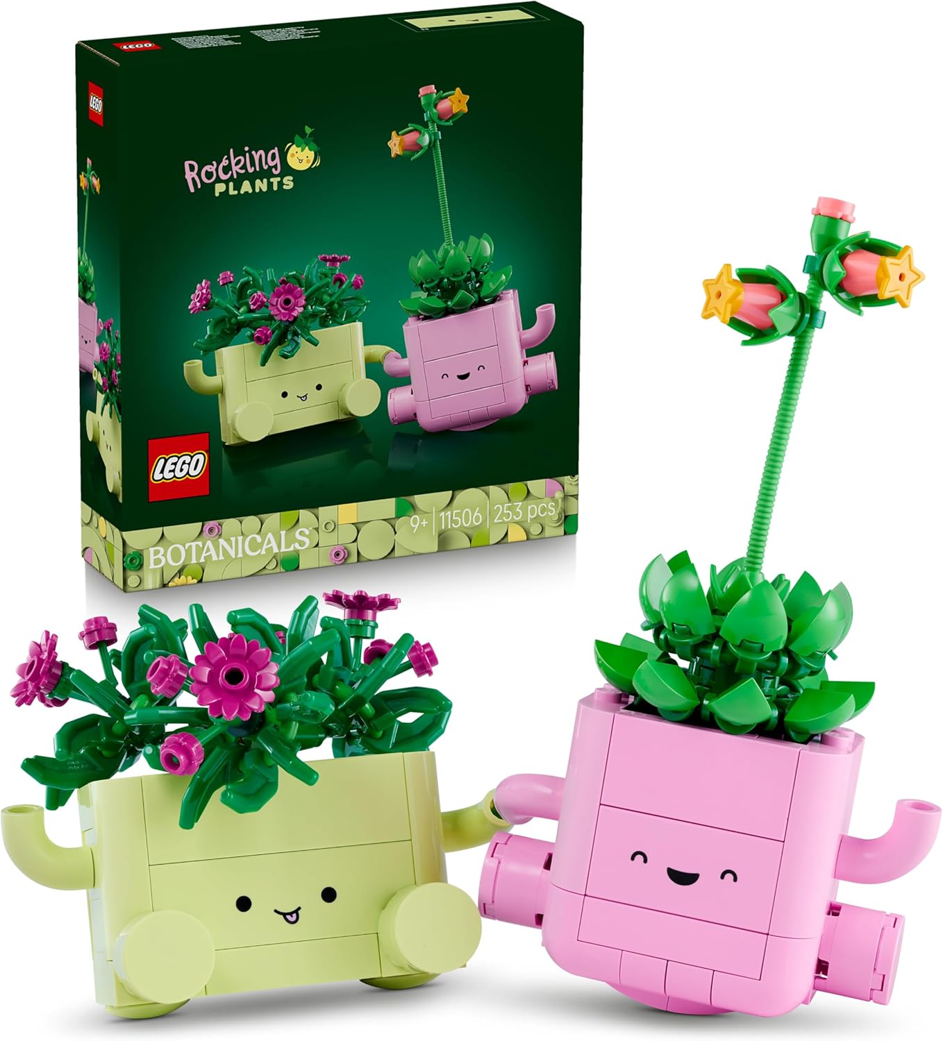 Конструктор LEGO Botanicals Качающиеся растения 253 дет. - фото 1