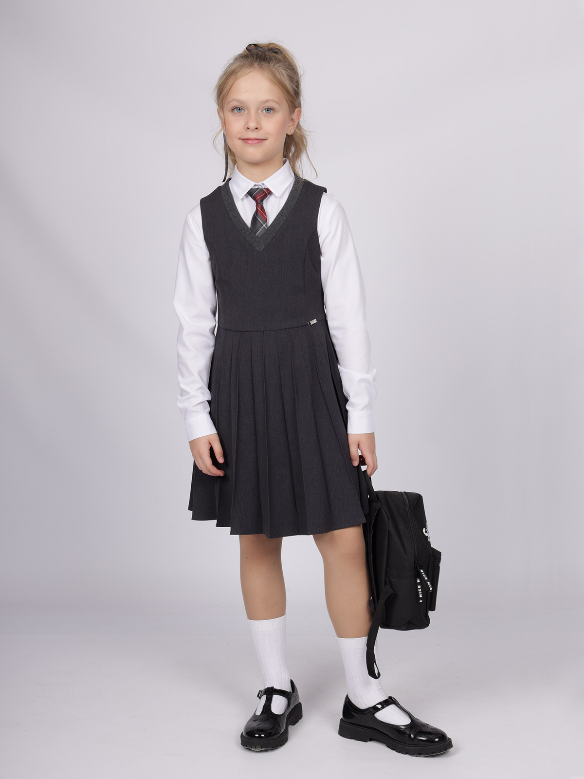 Сарафан Sky Lake 2442 Персей серый - фото 1