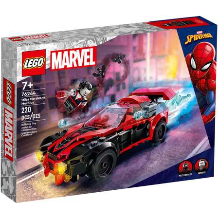 Конструктор LEGO Marvel Super Heroes Miles Morales vs Morbius блочный
