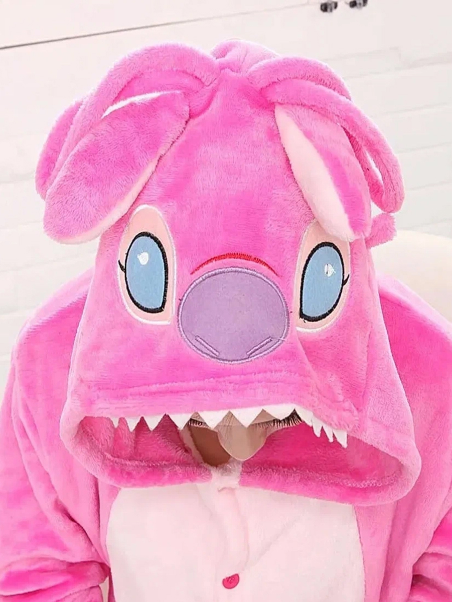 Кигуруми Olmi К-5 Стич розовый - фото 4