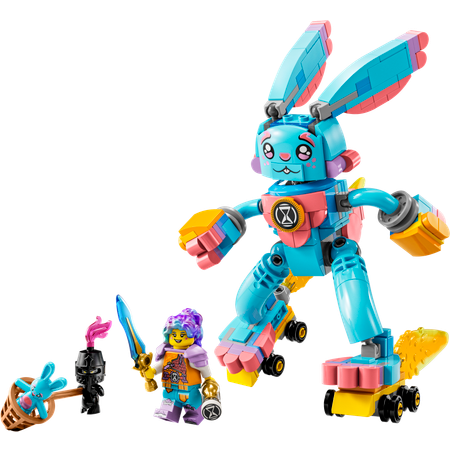 Конструктор LEGO DREAMZzz Иззи и кролик Банчу блочный