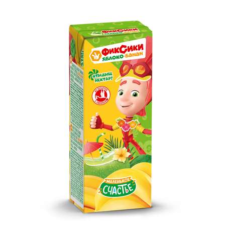 Нектар Фиксики Яблоко-Банан с 6 мес 0.2 л