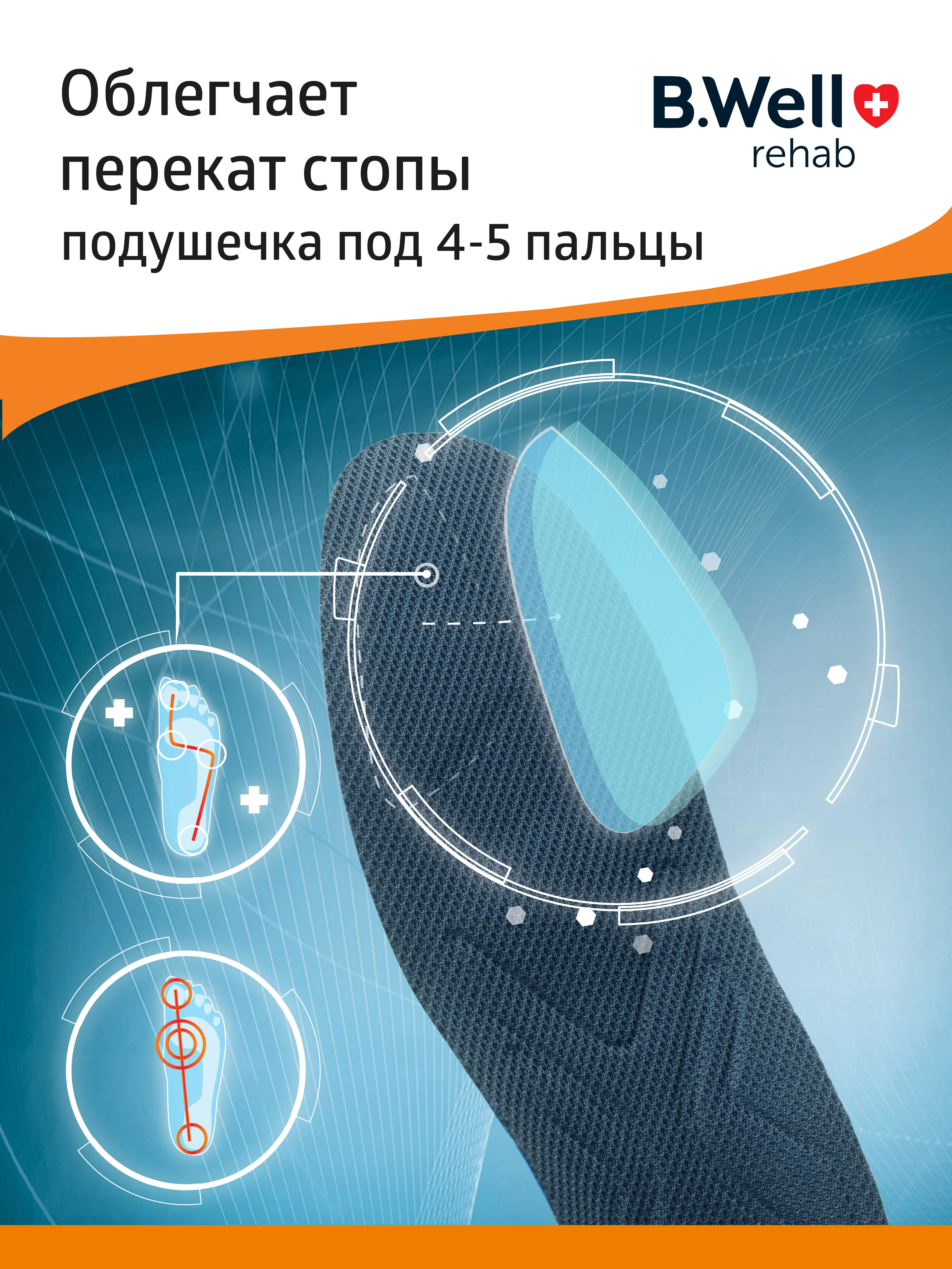 Стельки ортопедические B.Well FW-606 - фото 7