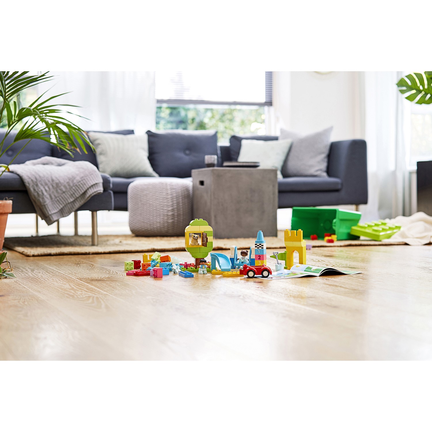 Конструктор LEGO DUPLO Коробка с кубиками 85 дет. - фото 15