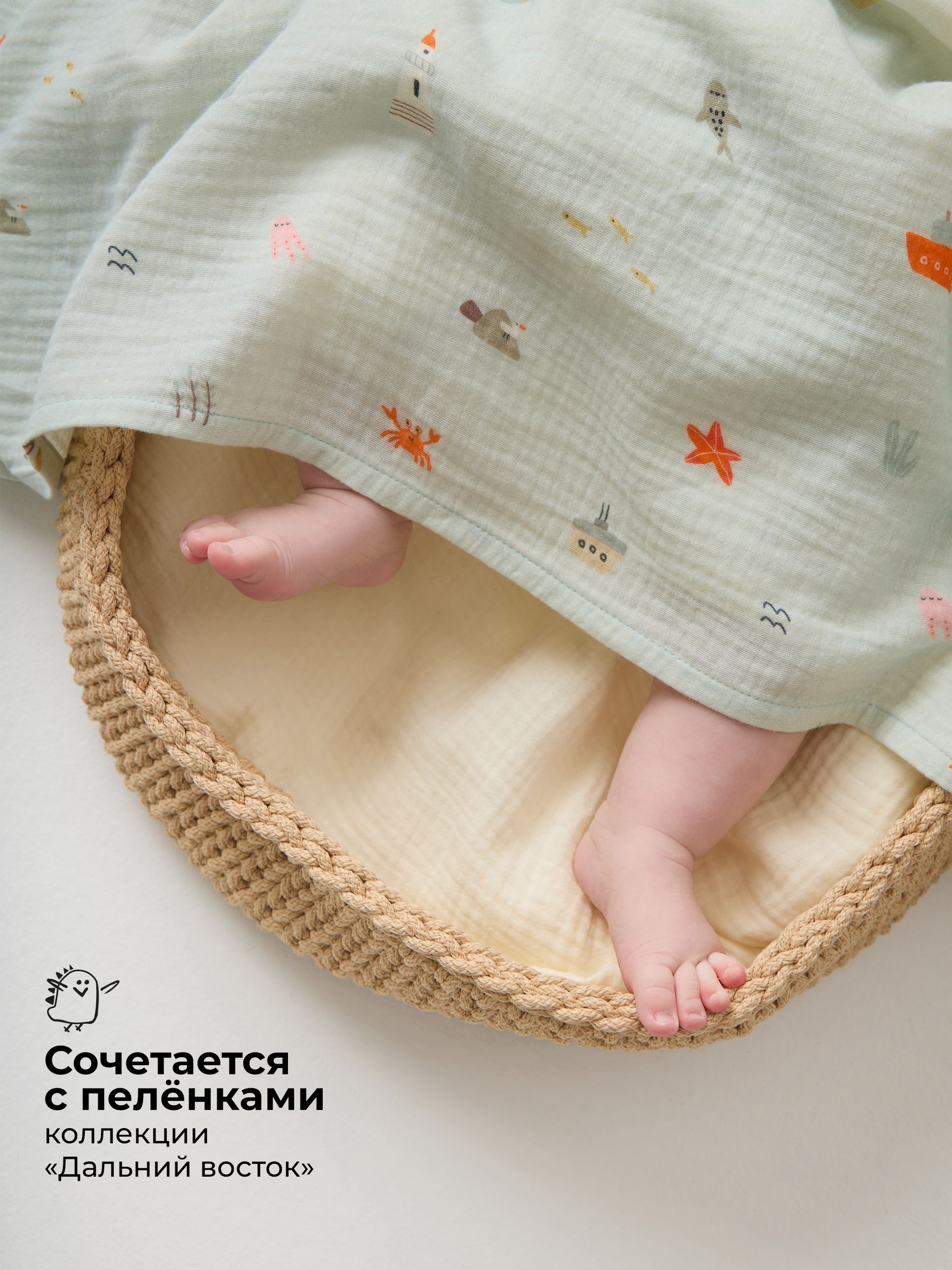 Нагрудник BUBA KIDS текстиль 3 шт. - фото 6